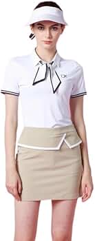 Amazon.co.jp: AMISGOLF 韓国ゴルフウェア レディース ハイウエスト